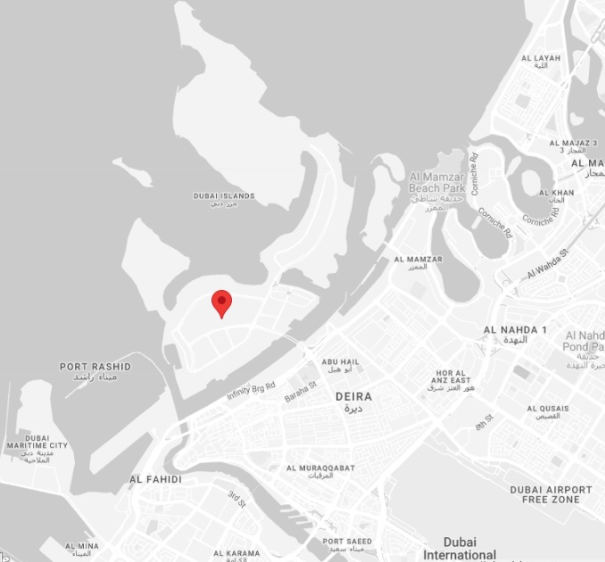Dubai Islands Location